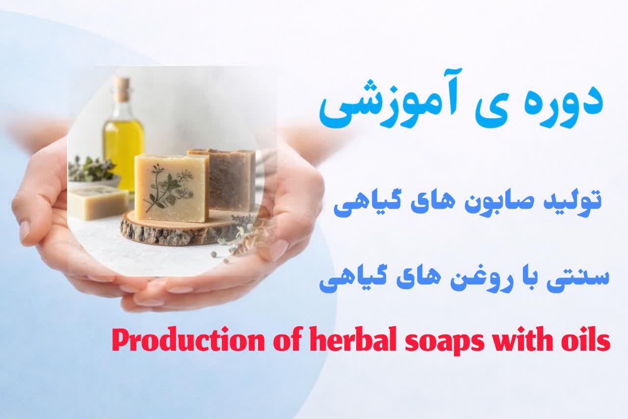 تولید صابون های گیاهی سنتی با روغن های گیاهی